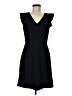 Donna Morgan Solid Black Cocktail Dress Size 6 - photo 1