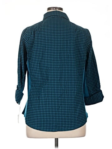 Zac & Rachel 3/4 Sleeve Button-Down Shirt (view 2)