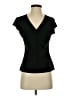 Wrapper Black Short Sleeve Top Size S (estimated) - photo 1