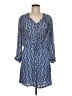 Maeve 100% Polyester Paisley Blue Casual Dress Size M - photo 1