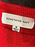 Something Navy Solid Red Pullover Sweater Size M - photo 7