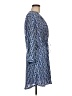 Maeve 100% Polyester Paisley Blue Casual Dress Size M - photo 4