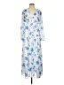 Sugar Lips 100% Polyester Blue Casual Dress Size S - photo 1