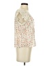 Shein 100% Polyester Ivory Sleeveless Blouse Size S - photo 4