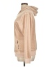 White Mark Solid Tan Zip Up Hoodie Size 1X - photo 5