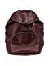 Leather Craftsman Burgundy Brown Leather Backpack One size - photo 1