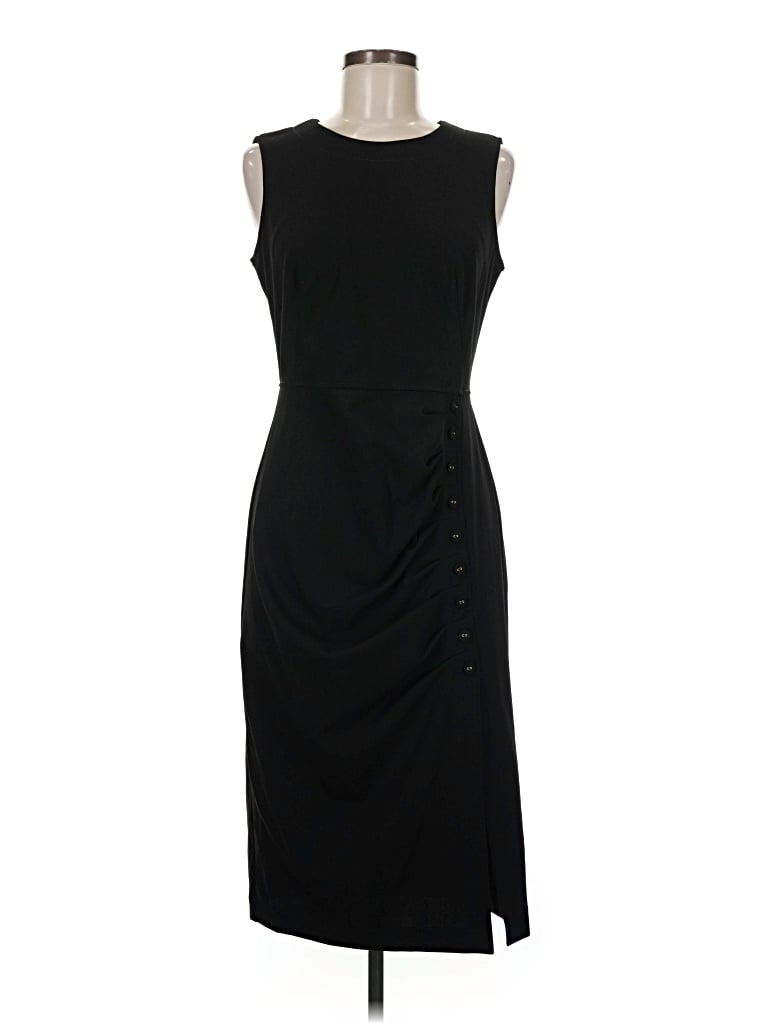 Pre-owned Calvin Klein Cocktail Dress In Black