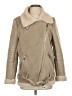 Zara 100% Polyester Tan Coat Size S - photo 1