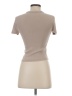 Zara Tan Short Sleeve Turtleneck Size S - photo 2