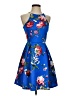Monteau Floral Blue Casual Dress Size S - photo 1