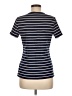 Lands' End Stripes Blue Short Sleeve Turtleneck Size M - photo 2