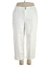 Talbots Solid White Khakis Size 20 - photo 1