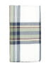 Lands' End 100% Polyester Plaid White Blue Scarf One size - photo 2