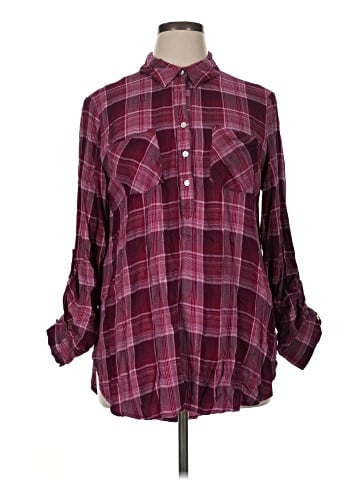 Cupio Long Sleeve Button-Down Shirt (view 1)