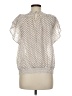 Express Ivory Short Sleeve Blouse Size M - photo 2