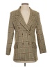 Lioness 100% Polyester Plaid Green Blazer Size XS - photo 1