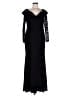 Xscape Black Cocktail Dress Size 12 - photo 1