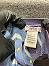 Cache 100% Rayon Blue Long Sleeve T-Shirt Size M - photo 7