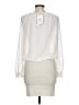 Naked Zebra 100% Polyester Ivory Casual Dress Size L - photo 2