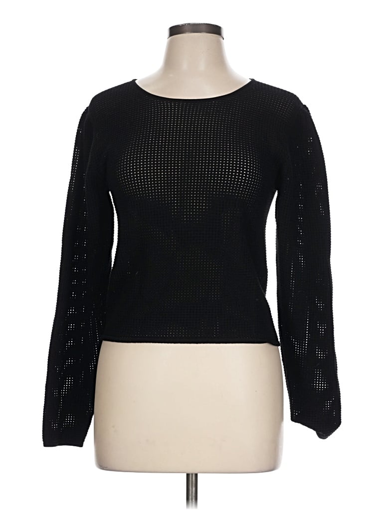 Pre-owned Wilfred Pullover Sweater In Black