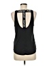 Nike 100% Polyester Solid Black Active Tank Size M - photo 2