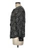 Universal Thread 100% Rayon Black Long Sleeve Blouse Size M - photo 5