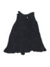 Talbots 100% Rayon Polka Dots Black Blue Dress Size 2 - photo 2