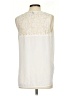 Kut from the Kloth 100% Polyester Ivory Sleeveless Blouse Size S - photo 2