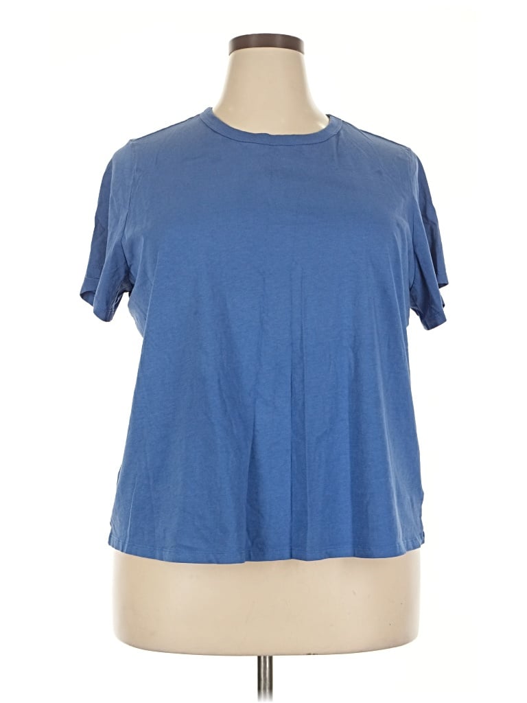 Pre-owned Old Navy Short Sleeve T-shirt In Blue