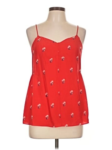 Broadway & Broome Sleeveless Silk Top (view 1)