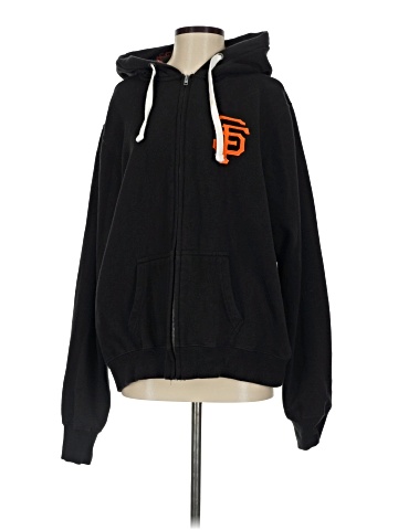 Soft As A Grape Zip Up Hoodie (view 1)