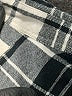 American Eagle Outfitters Plaid Black Long Sleeve Button-Down Shirt Size M - photo 8