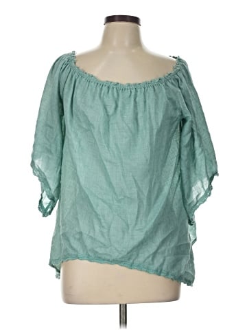 Listicle 3/4 Sleeve Blouse (view 1)