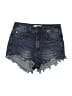 Assorted Brands Hearts Blue Denim Shorts Size S - photo 1