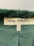 Sebby Collection 100% Polyester Green Faux Fur Jacket Size M - photo 6