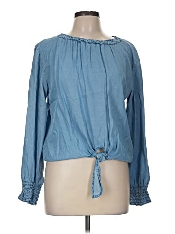Velvet Heart Long Sleeve Blouse (view 1)