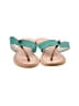 Rampage Color Block Teal Sandals Size 7 1/2 - photo 2