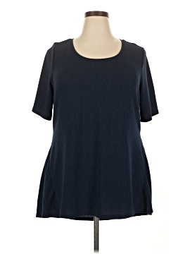 Jm Collection Short Sleeve Top