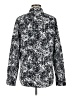 Calvin Klein Print Silver Long Sleeve Button-Down Shirt Size M - photo 2