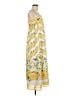 Dalia Macphee Floral Yellow Casual Dress Size M - photo 4