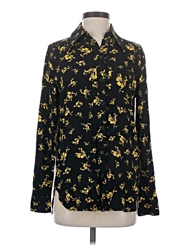 Ganni Long Sleeve Polo (view 1)