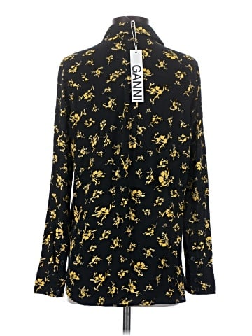 Ganni Long Sleeve Polo (view 2)