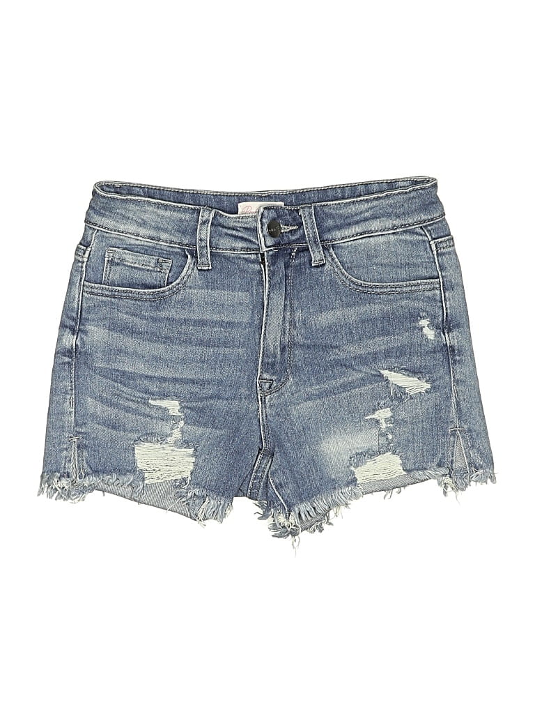 Pre-owned Pink Lily Denim Shorts In Blue