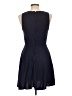 ModCloth 100% Rayon Solid Blue Casual Dress Size 10 - photo 2