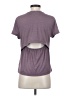 Athleta Purple Short Sleeve Top Size S - photo 2