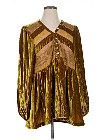 Anthropologie Long Sleeve Blouse (view 1)
