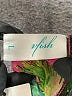 V Fish Print Pink Cocktail Dress Size L - photo 7