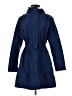 L.L.Bean 100% Polyester Blue Raincoat Size S (petite) - photo 1