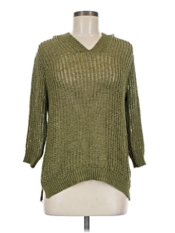 August Silk Pullover Sweater (view 1)