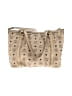 MCM 100% Leather Gold Tan Visetos Shoulder Bag One size - photo 3